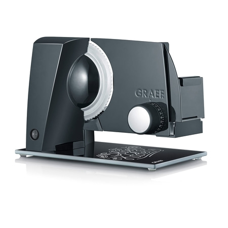 Allesschneider S12002FL, schwarz jetzt inkl. MiniSlice-Aufsatz