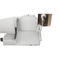 Fleischschneider, elektrisch, grau, mit Klinge, für Lebensmittel, Küche, Gerät