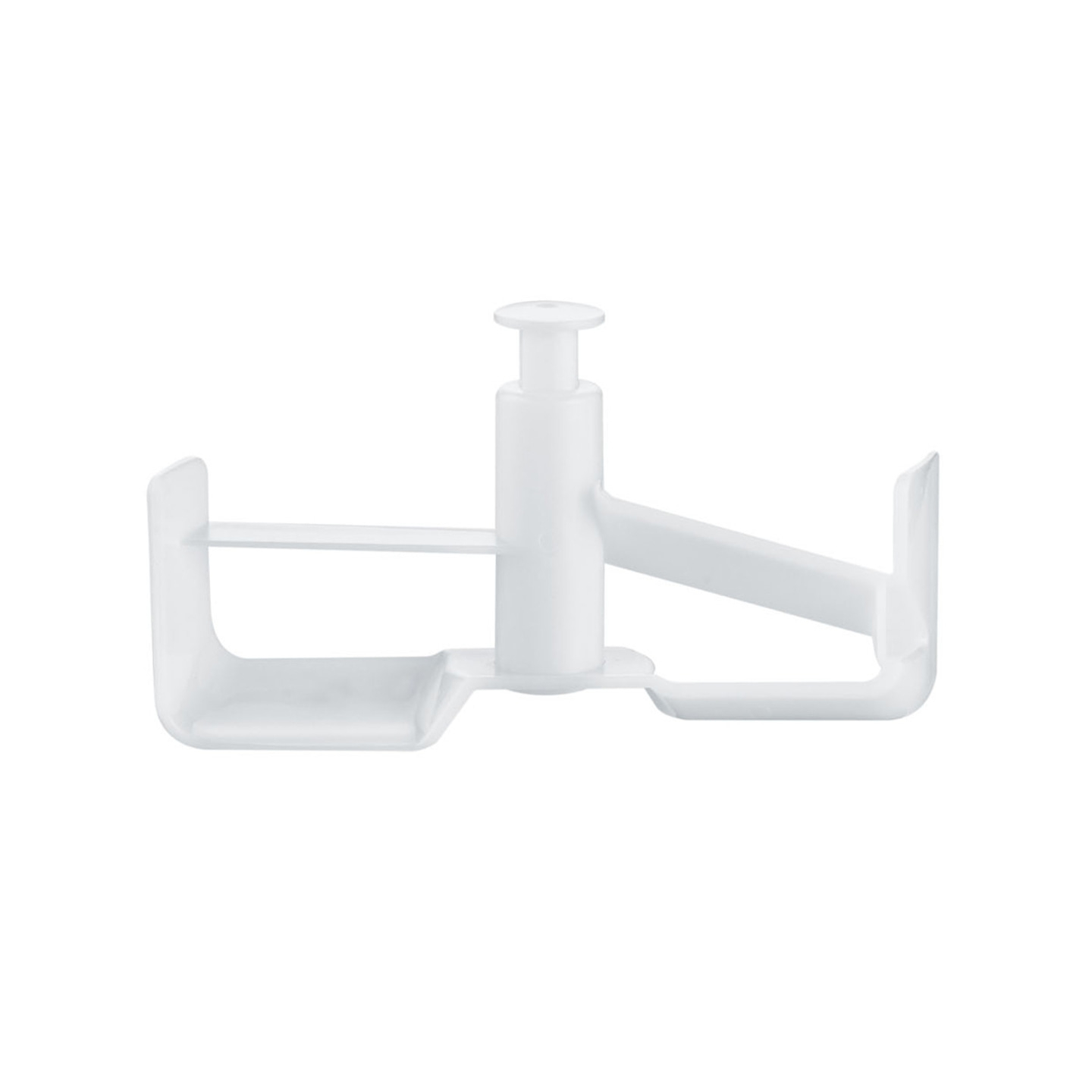 Weißes Küchengerät, das zum Mischen von Zutaten verwendet wird.