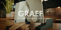 Graef Brotschneidemaschine mit Brot. Für heute, für morgen, für dich.