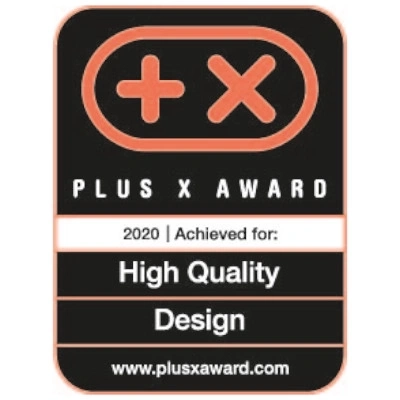 Plus X Award 2020 for High Quality Design, www.plusxaward.com