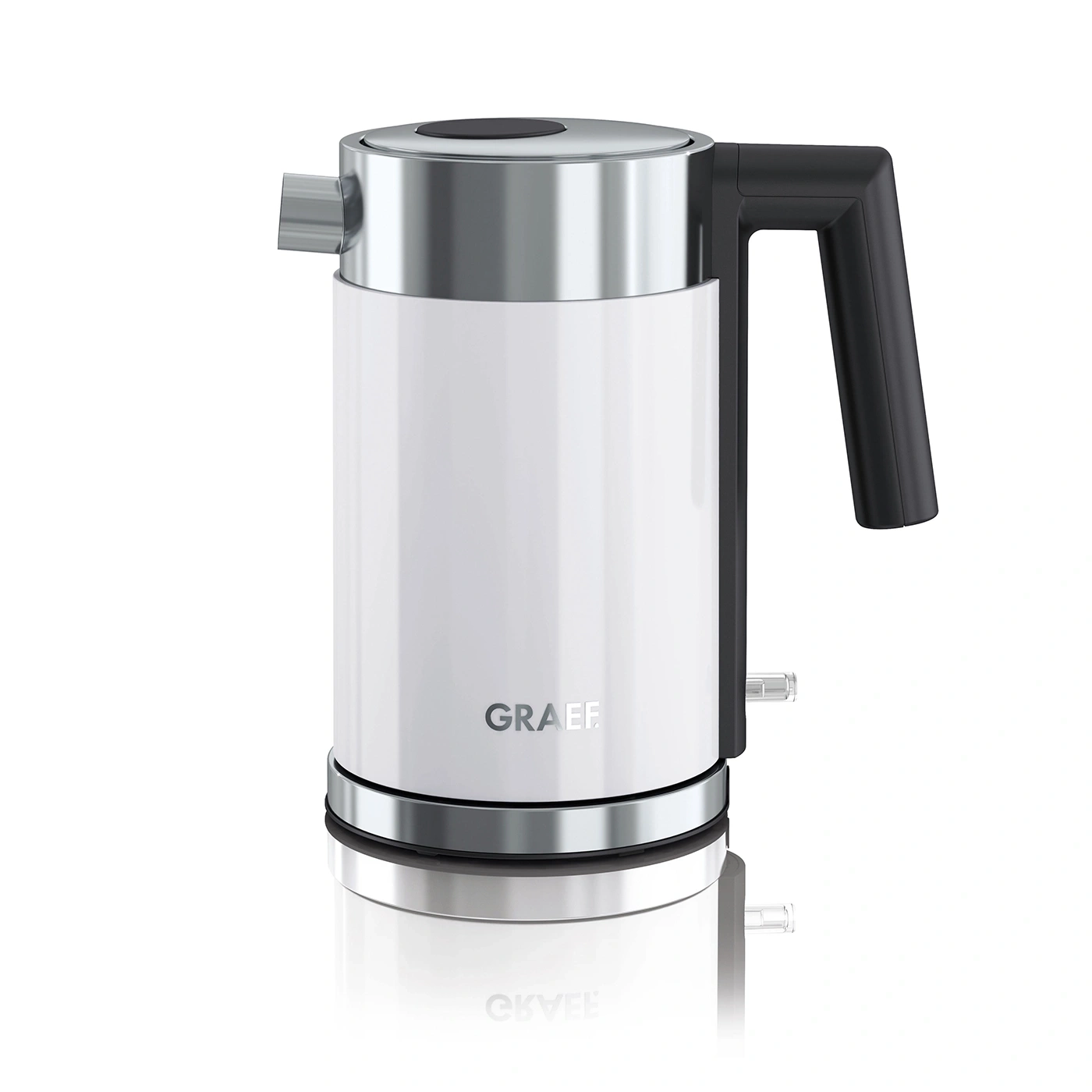 Stainless steel electric kettle WK401 1,0 Liter, small & compact