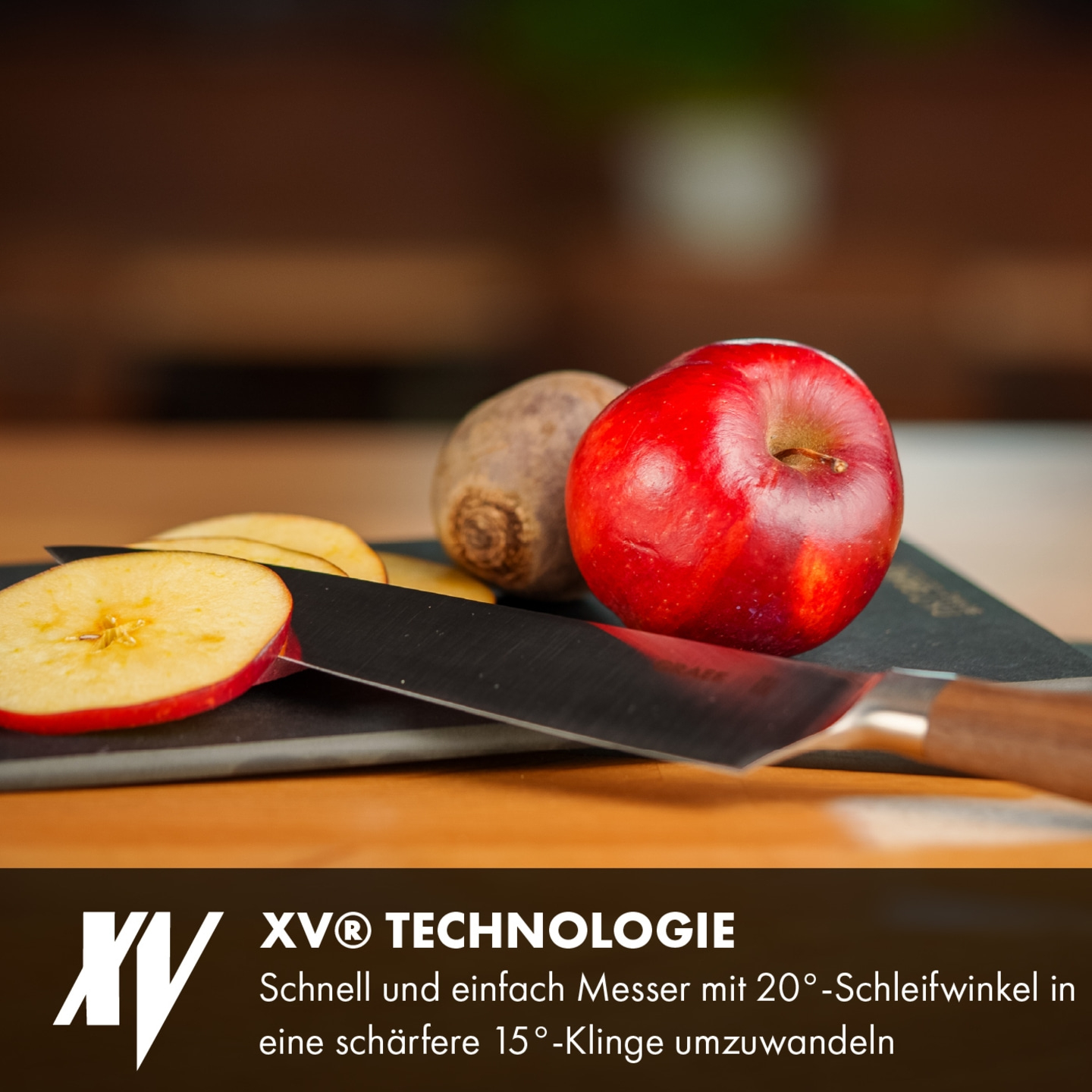 Messer, Apfel, Technologie, Gemüse, Holz, Klinge, Obst, Schneiden, scharf, rot