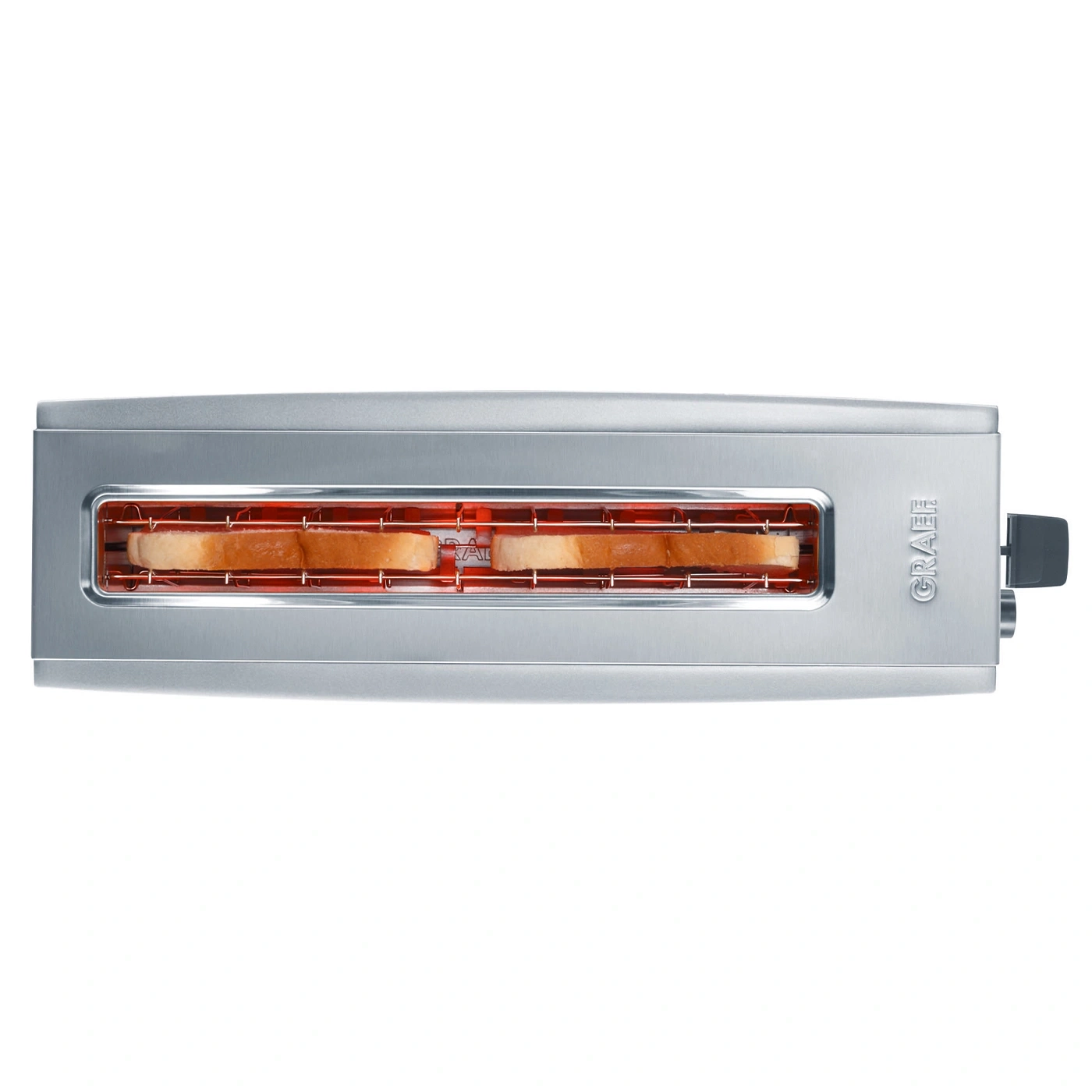 Toaster with toast, silver, close-up, kitchen, appliance, food, breakfast