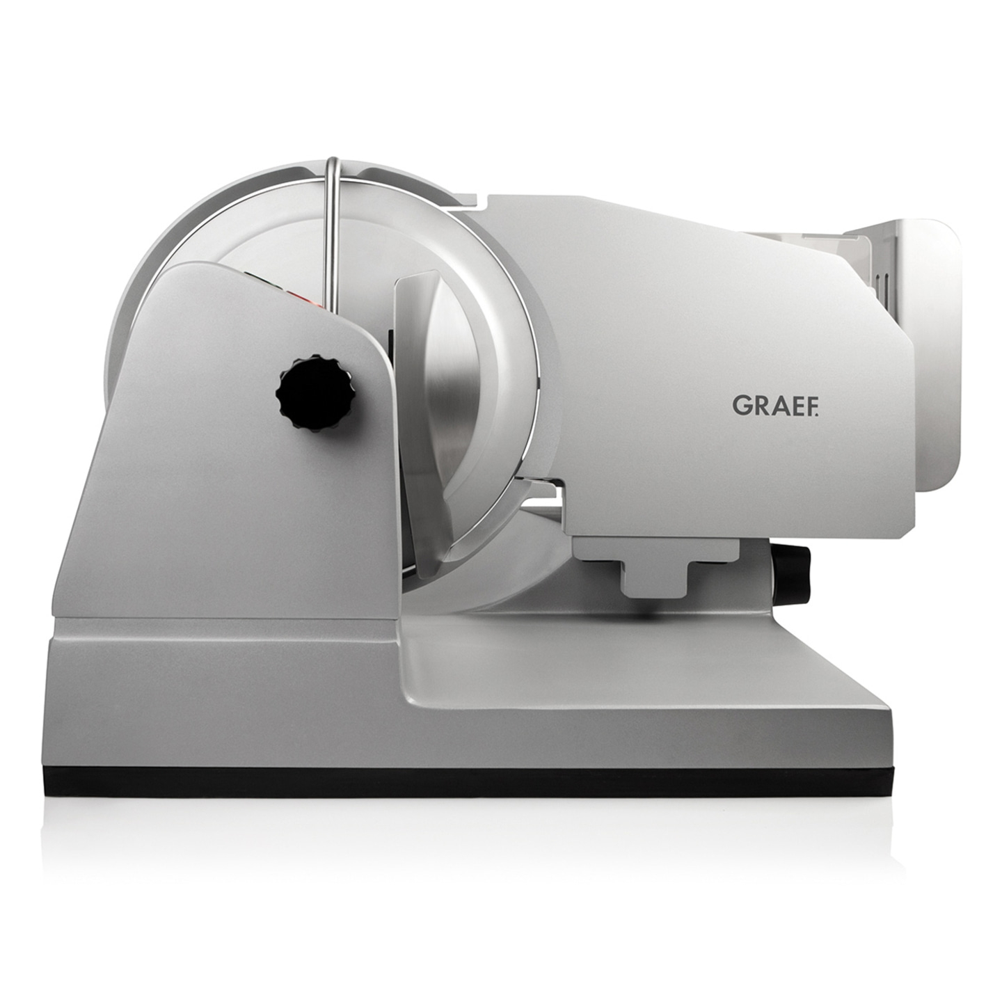 Graef Allesschneider, silberfarben, professionelles Küchengerät, Lebensmittelmaschine, Schneidemaschine