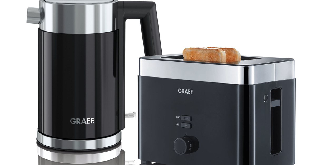 GRAEF Set Wasserkocher & Toaster