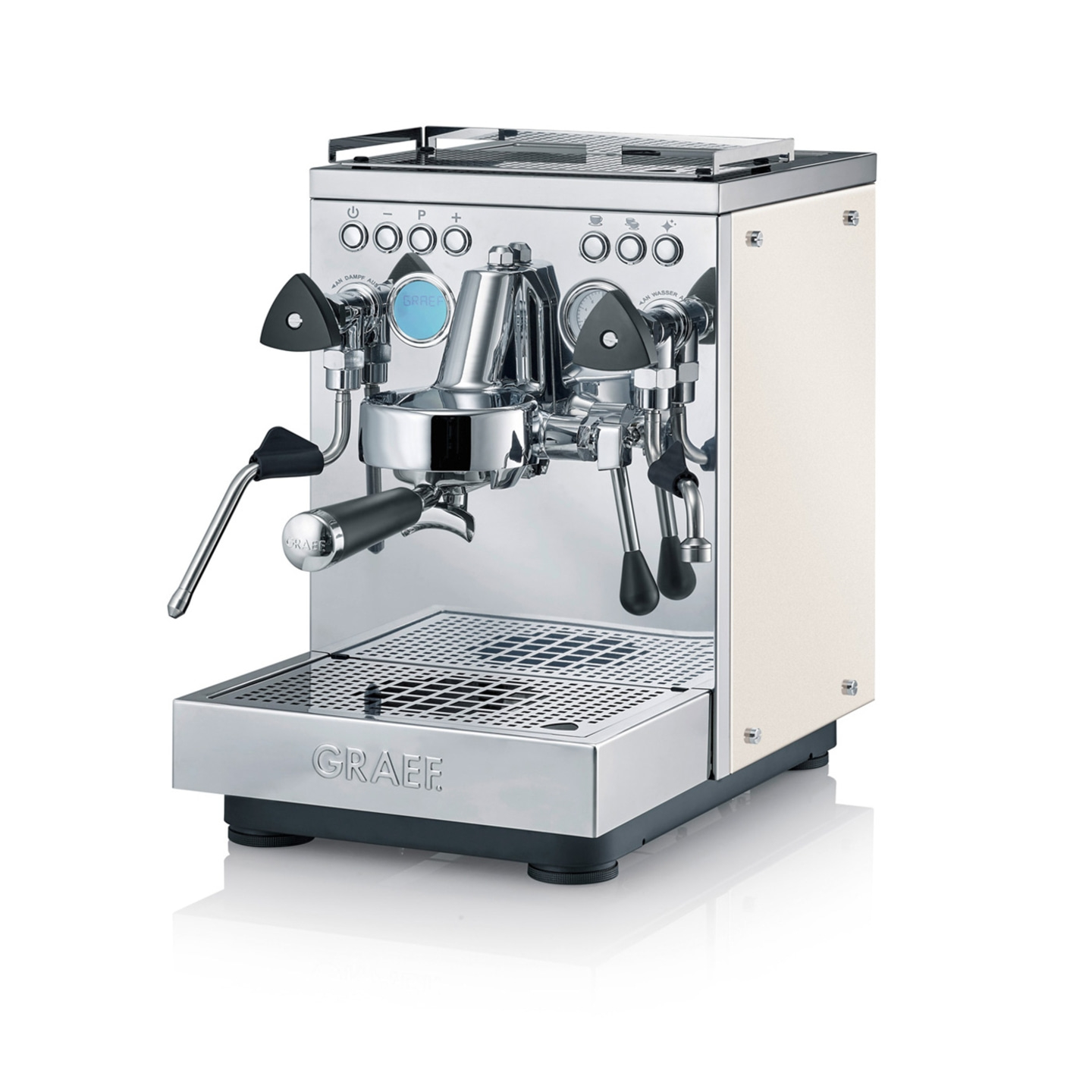 Portafilter espresso machine Estessa stainless steel / metallic white