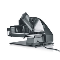 Graef slicer, electric, black, cutting food, kitchen, appliance, knife, food preparation