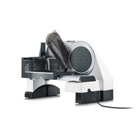 Graef Allesschneider, elektrisch, weiß und schwarz, mit Kabel, Detailaufnahme