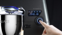 Küchenmaschine mit digitalem Display und Bedienrad, MYestro, GRAEF, schwarz