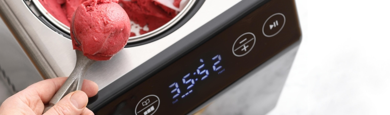 Eismaschine Edelstahl