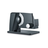 Allesschneider SKS110, schwarz inkl. Restehalter