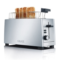 Graef Toaster mit Toastbrot, silber, modern, Küche, Gerät, Brot