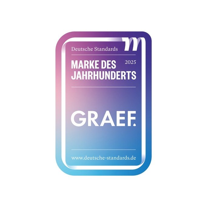 Graef Marke des Jahrhunderts 2025 Deutsche Standards Auszeichnung