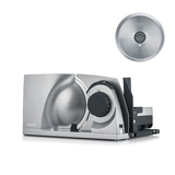 Klappbarer Allesschneider MYtiny TWIN, silber, MT1200EU genial klein, genial einfach!