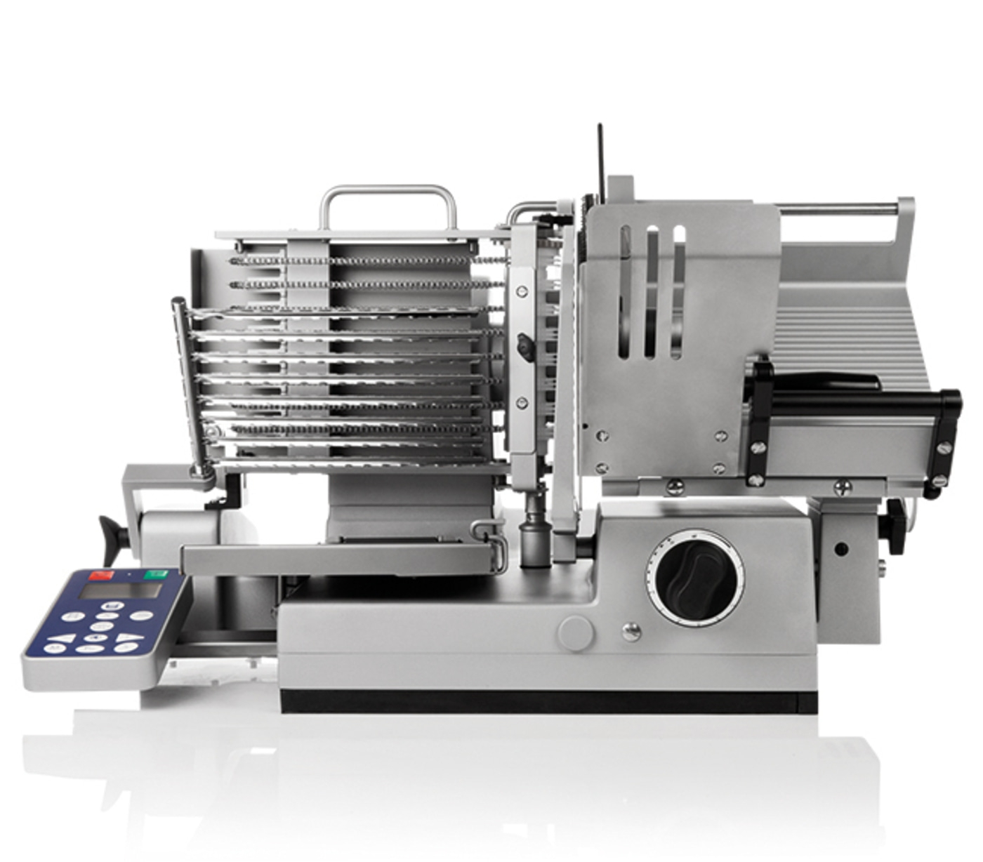 Fleischschneidemaschine, Edelstahl, professionell, Lebensmittel, Küche, Gerät, Messer, Scheiben