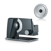 Graef Allesschneider mit Ersatzklinge, schwarz, elektrisch, Küchengerät, Schneidemaschine